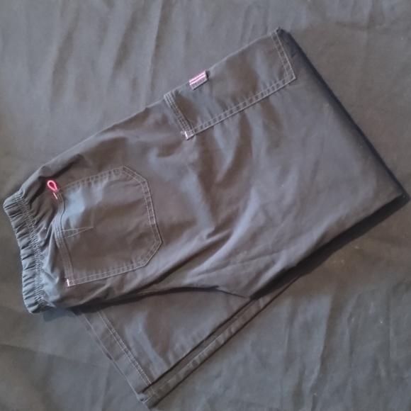 Scrubs Pants by Spread Good Cheer! Size XSP 52% cotton 45% poly Color: Black - Picture 8 of 15